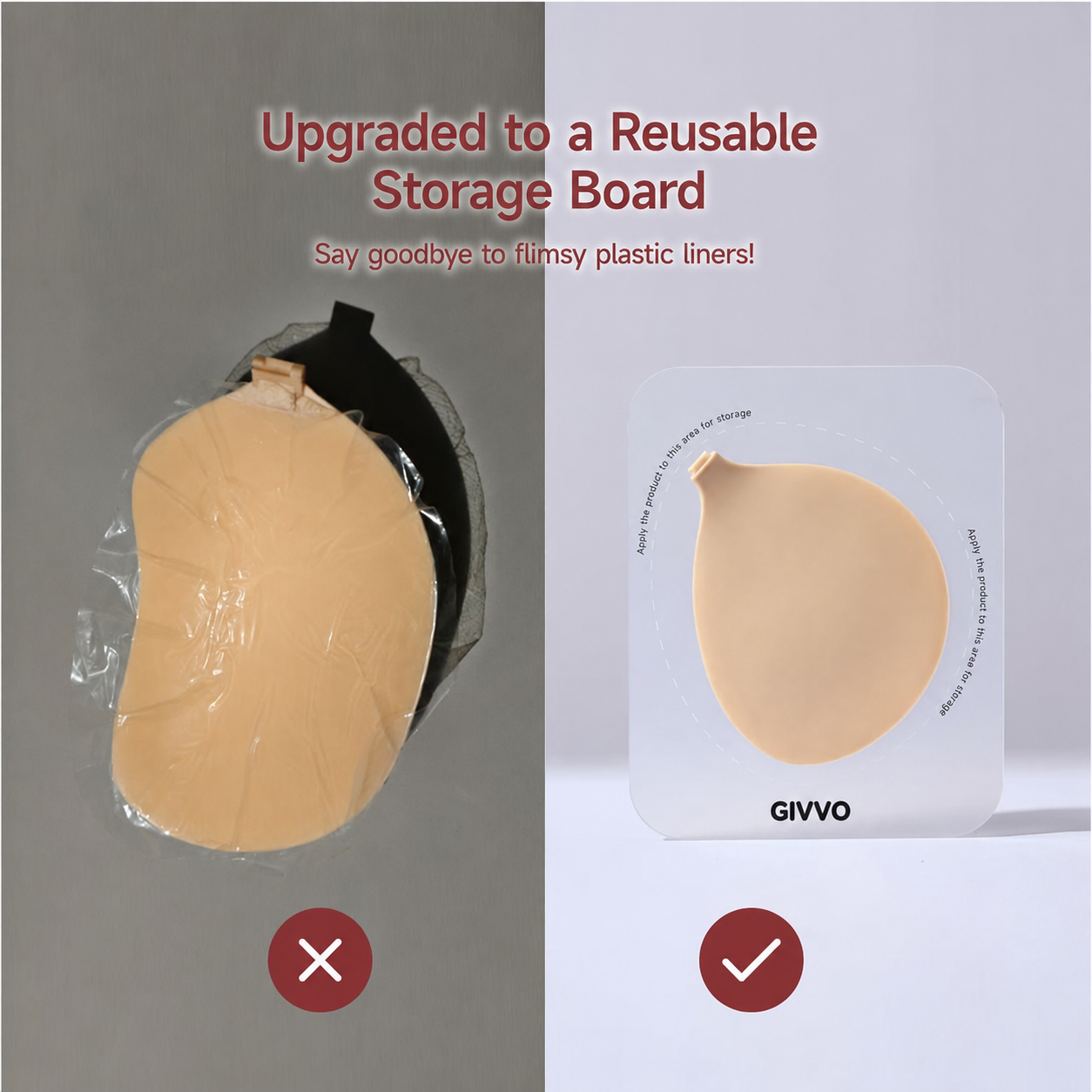 GIVVO Reusable Sticky Bra