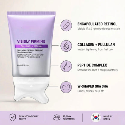 Korean Collagen Retinol GuaSha Lifting Cream