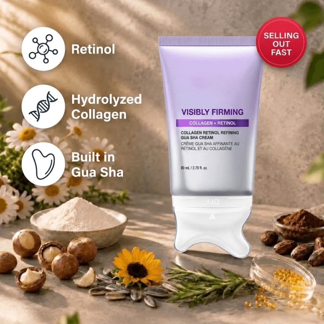 Korean Collagen Retinol GuaSha Lifting Cream